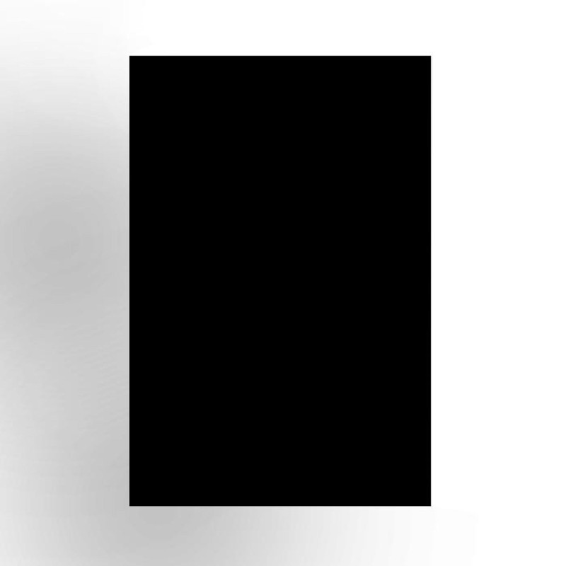 School Smart Folding Bristol Tagboard, 18 x 24 Inches, Black,