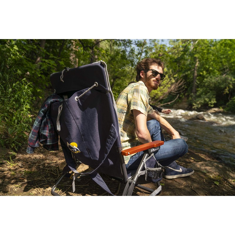 GCI Outdoor Wilderness Reclining Portable Backpack Chair