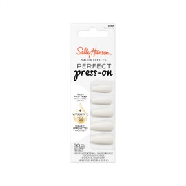 Sally Hansen Salon Effects Perfect Press-On Nails, Viva Vanilla, Press On Nails, Easy to Apply, Nail Glue & Adhesive Tabs Included