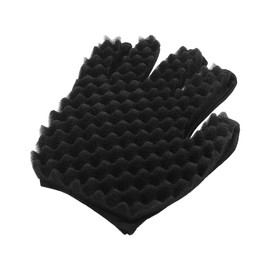 3 Pieces Black Twist Sponge Brush Twist Wave Barber Tool and Metal Hair Comb Pick for Home Barber Salon Braid Hair Comb Styling Tool