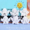 EXCEART 40pcs Mini Angel Statue and Figurines Decorative Resin Angel