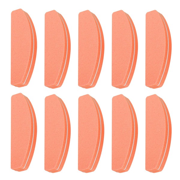 sourcing map 10pcs Mini Nail Buffers, 100/180 Grit Nail Sanding