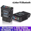 Vgate vLinker FS Bluetooth Ford FORScan HS/MS-CAN OBD2 Car Diagnostic