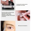 Juego de sellos para cejas en polvo, kit de sellos