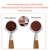 2PCS Espresso Coffee Stirrer,6 Needles Espresso Distribution 0.4 mm, Espresso