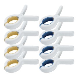 HABNI 8 Stück Handtuchklammern Für Strandliegen, Wäscheklammern Groß, Winddicht Strandtuch Klammern, Rutschfeste, Für Tägliche Wäsche, Strandtuch, Badetuch, Bettwäsche Und Dicke Kleidung