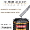 Restoration Shop - Gunmetal Grey Metallic Urethane Basecoat Auto Paint