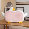 Cat Belly Pillow Memory Foam Slow Rebound Throw Pillow Goose