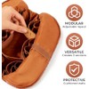 Makeup Brush Holder Travel, Compact Lightweight Accessory for Travel and