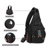 LAMMOK Large Sling Backpack, Sling Chest Bag Shoulder Crossbody Daypacks