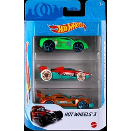 Hot Wheels 3-Pack, [Styles May Vary]