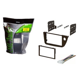 IMC Audio Double Din Dash Kit for Aftermarket Radio Installation for Acura RSX with Wire Harness