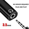 Hsupez USB C to Jack Headphone Adapter, Charging 2 in