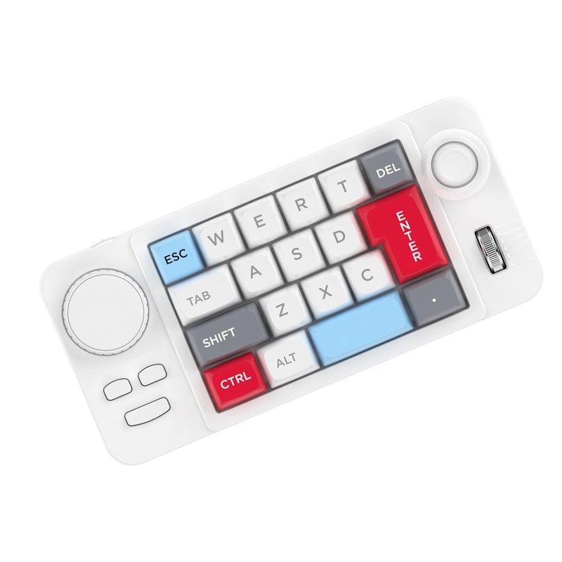 UncleS Double Scroll Wheel Mechanical Keyboard 19 Key Small Keypad