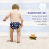Bambino Mio, Reusable Swim Nappy, Leak-proof, Stylish and Lightweight, Whale