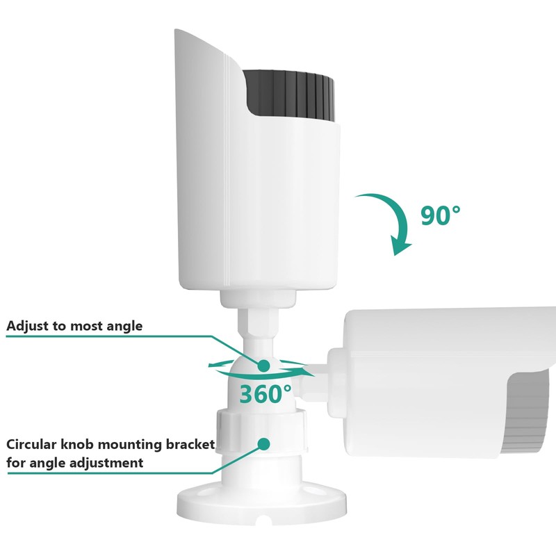 WALI Dummy Fake Camera, Surveillance Security CCTV Dome Camera, Indoor