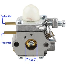 Hettluo Carburetor for Craftsman b2200 b2000 b210 Leaf Blower CMXGAAM204101 41AR25B2793 CMXGAAMR25BL 41BR25BL793 CMXGAAMRBL25 41ARBL25793 CMXGAAMRBL25 41BRBL25793 Engine