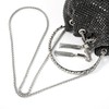 Women Rhinestone Tassel Bucket Bag Sparkling Evening Clutch Diamond Purse