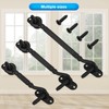 Storm Hook, Black Window Hook, Window Stopper, Upgraded and Thickened