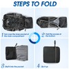 Hiking Backpack Men Women 40L Waterproof Backpack Foldable Lightweight Travel