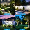 VOLISUN Solar Spotlight Outdoor, IP67 Waterproof Solar Landscape Spot Lights，Uplights