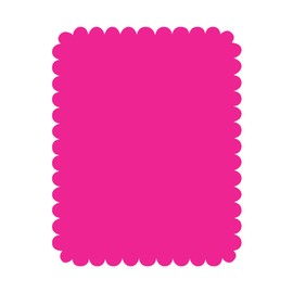 BAZIC Neon Pre-Cut Poster Board Shapes, Arts and Crafts Supplies, Fluorescent Colors (5/Pack)