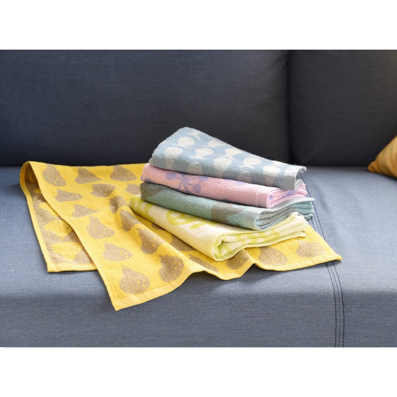 Kosugizen Face Towel, Maichi Scandinavian Style (Keats), 13.4 x 31.5