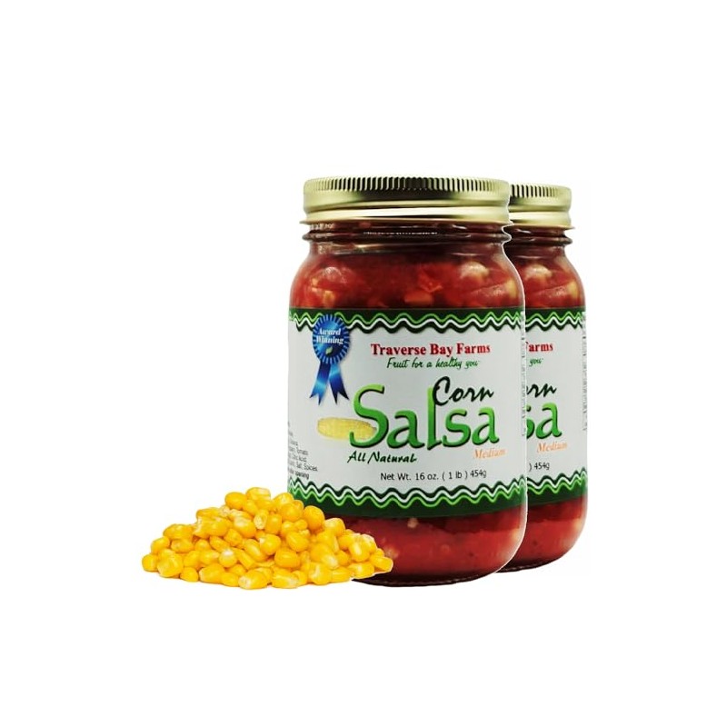 Traverse Bay Farms Corn Salsa – 2 Jars – Sweet