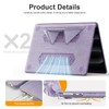 KAIJIAbox Compatible for MacBook Air 13.6 Inch Case M4 M3