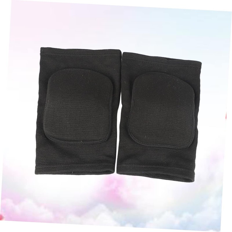 KOMBIUDA Sports Compression Knee Support 2pcs Sponge Knee Pad for