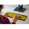 Alt Clearkeys Keyboard Large Print High Contrast USB Wired Computer
