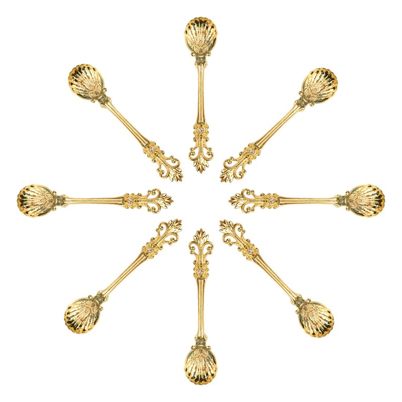Yarlung 16 Pack Mini Coffee Spoons, 4.5 Inch Demitasse Vintage