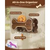 MTERSN Farmhouse Dog Leash Holder for Wall - Dog Stuff