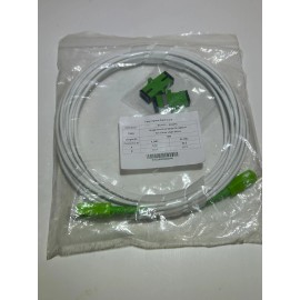 Unbranded/Generic 10M Armored Fiber Optic Patch Cord 3.0mm LSZH SC/APC-SC/APC SX SM Cable