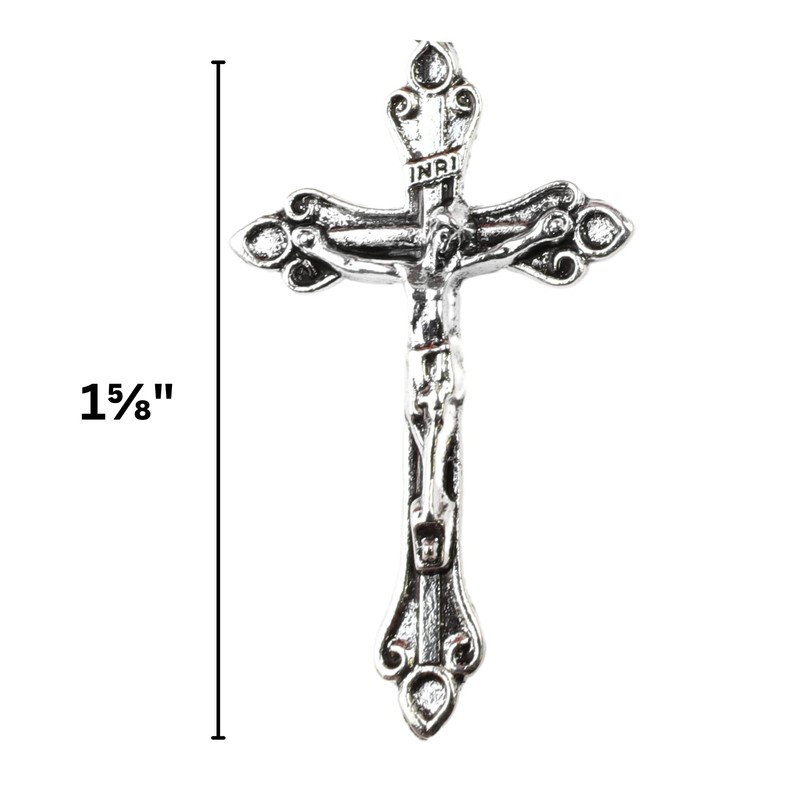 Trinity Church Supply Pieta Rosary, Religious Easter Gifts, 19 Inches