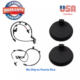 C-HORSE 4 ABS Speed Sensor Front Rear Left & Right Fit Hyundai Sonata 2015-2019 2WD