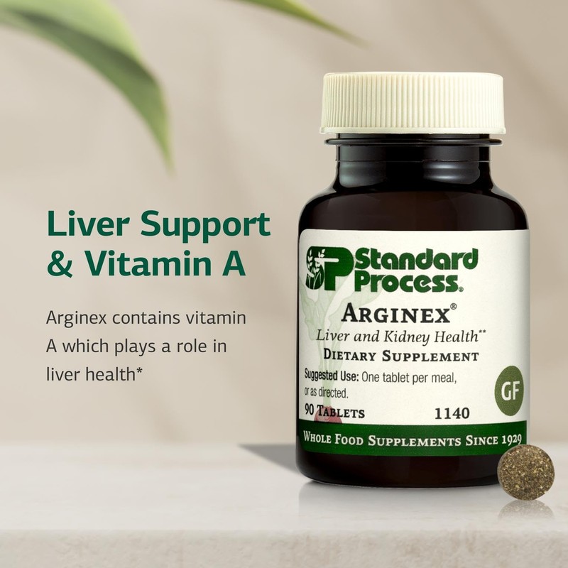 Standard Process Arginex - Liver & Kidney Health Supplement -