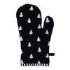 Clayre & Eef Oven Glove 18 x 30 cm Black
