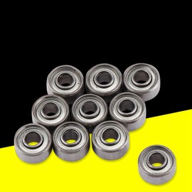 20pcs 693ZZ Miniature Ball Bearings 3x8x4mm Small Double Shielded Bearing Low Noise Ideal for 3D Printers, Quadcopters or Models