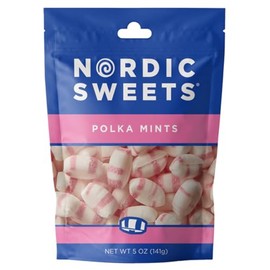 Nordic Sweets Polka Mints, 5oz (Pack of 6)