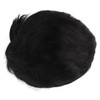 Men's Short Black Wig High Temperature Silk Layered Realistic Breathable