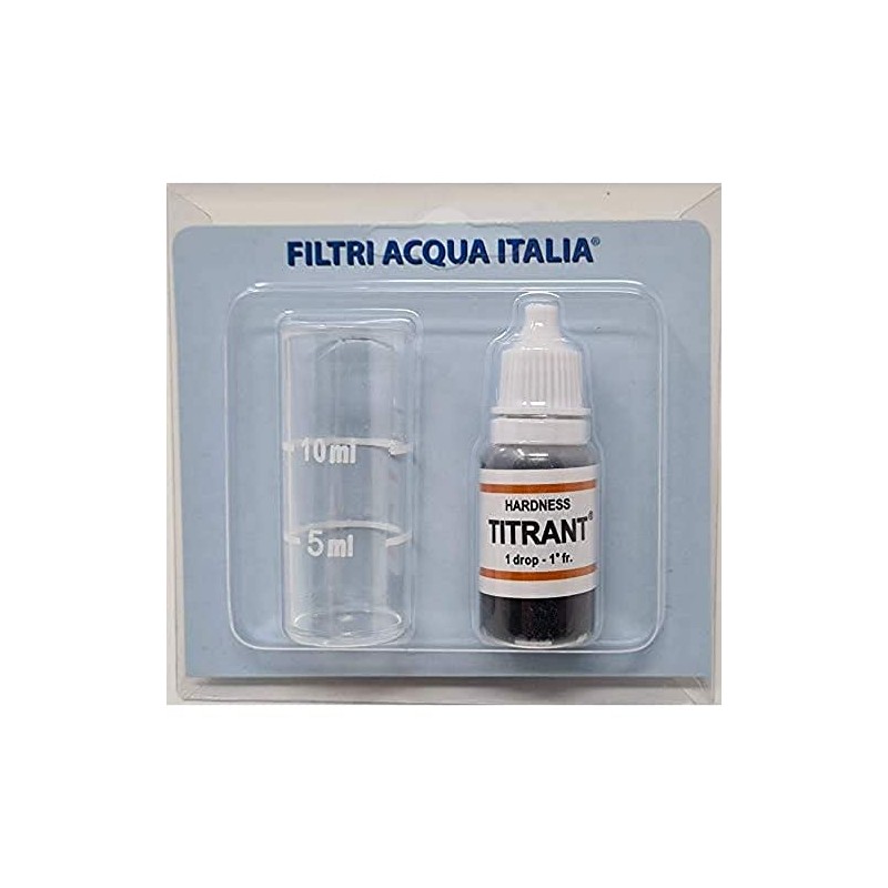 FILTRIACQUAITALIA Water Hardness Analysis Kit for Limescale (French Grade)