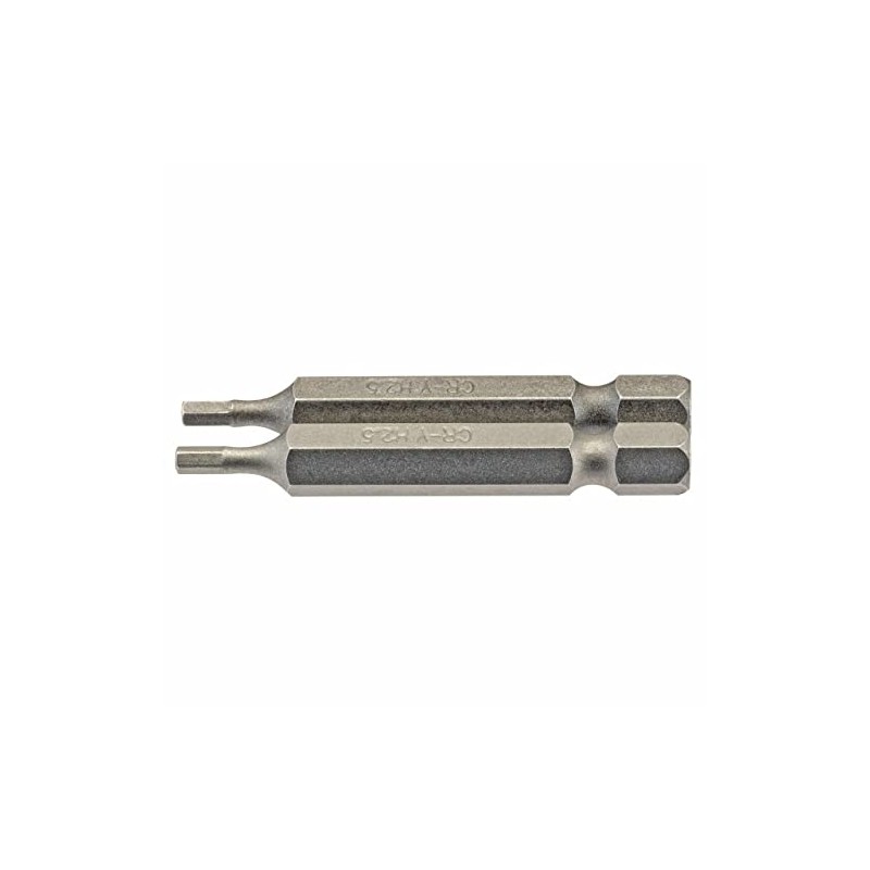 Draper 64246 2.5mm 1/4" hex. Hexagonal Insert bit 50mm Long
