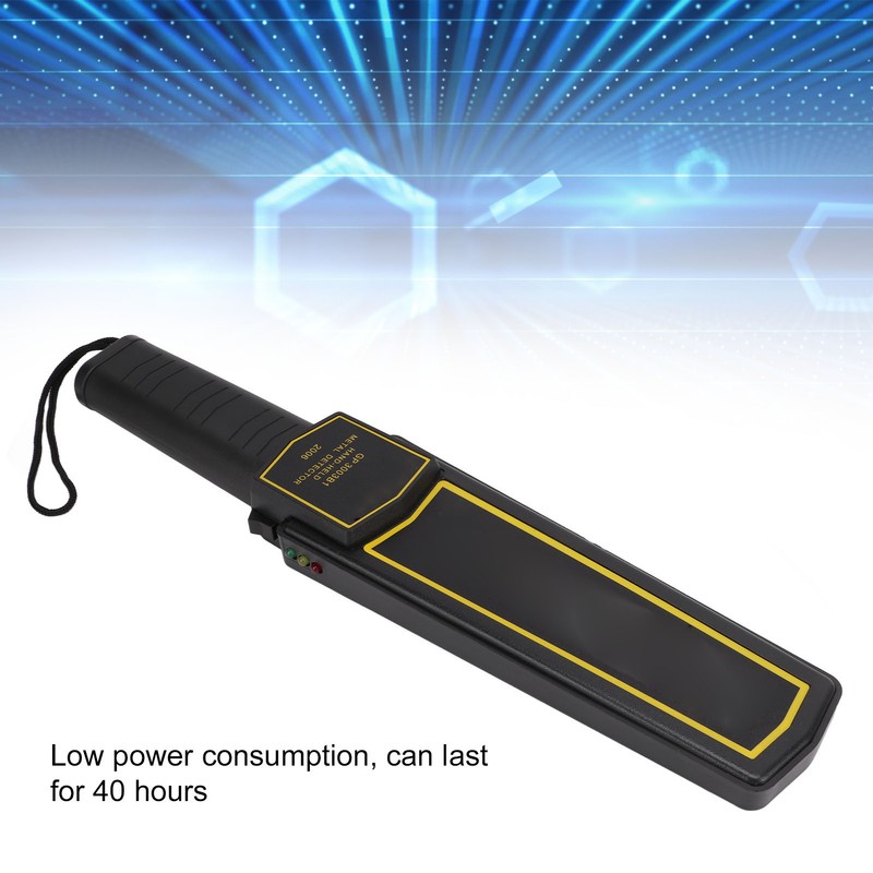 Metal Detector Highly Sensitive Accurate Detection Low Power Consumption 40h