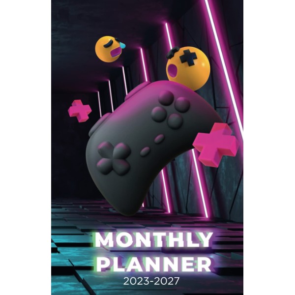 2023-2027 Monthly Planner: 5 Years Monthly Planner Calendar Schedule Organizer