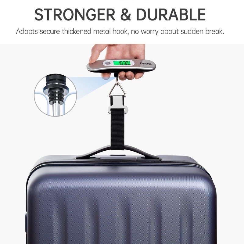 FREETOO Luggage Scales for Suitcases Weighing, Portable Digital Weight Scale