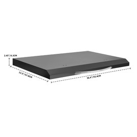 only fire Grill Cover Flat Top Cover for 36" Blackstone Griddle, Great for Outdoor Cooking