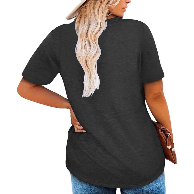 Plus Size American Flag Sunflower Shirt Women Patriotic Sunflower Graphic