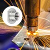 METALLIXITY Spot Weld Nuts (7/16-20) 10Pcs, Carbon Steel Double Tab