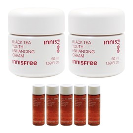 (2 pieces)Innisfree Black Tea Youth Enhancing Cream+ / (2개)이니스프리 블랙티 유스 인핸싱 크림+